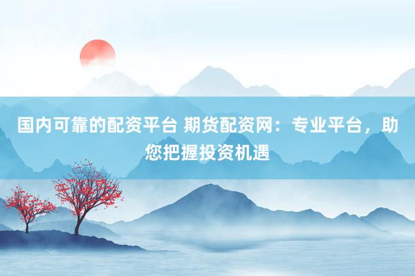 国内可靠的配资平台 期货配资网:专业平台,助您把握投资机遇